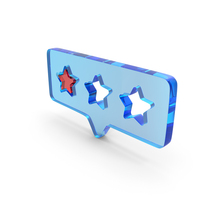 Star Rating Chat Bubble One PNG & PSD Images