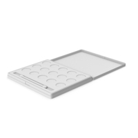 Monochrome Eyeshadow Palette PNG & PSD Images