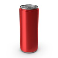 Red Beverage Sleek Can 330ML PNG & PSD Images