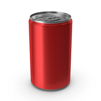 Red Beverage Slim Can 150ML PNG & PSD Images