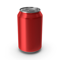 Red Beverage Standard Can 330ML PNG & PSD Images