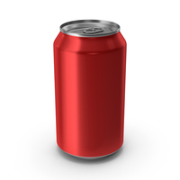 Red Beverage Standard Can 355ML PNG & PSD Images