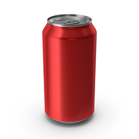 Red Beverage Standard Can 375ML PNG & PSD Images
