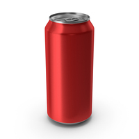 Red Beverage Standard Can 440ML PNG & PSD Images