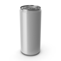 White Beverage Sleek Can 300ML PNG & PSD Images