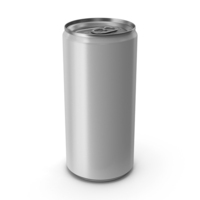 White Beverage Slim Can 200ML PNG & PSD Images