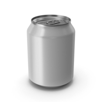 White Beverage Standard Can 250ML PNG & PSD Images