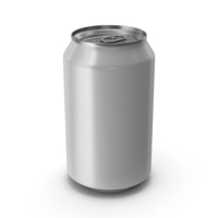 White Beverage Standard Can 330ML PNG & PSD Images