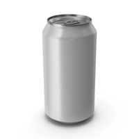 White Beverage Standard Can 375ML PNG & PSD Images