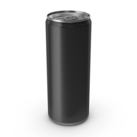Black Beverage Sleek Can 330ML PNG & PSD Images