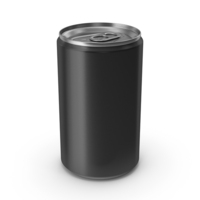 Black Beverage Slim Can 150ML PNG & PSD Images