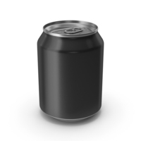 Black Beverage Standard Can 250ML PNG & PSD Images