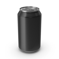 Black Beverage Standard Can 355ML PNG & PSD Images