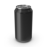 Black Beverage Standard Can 375ML PNG & PSD Images