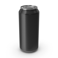 Black Beverage Standard Can 440ML PNG & PSD Images