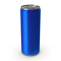 Blue Beverage Sleek Can 330ML PNG & PSD Images