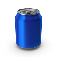 Blue Beverage Standard Can 250ML PNG & PSD Images