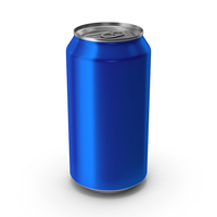 Blue Beverage Standard Can 375ML PNG & PSD Images