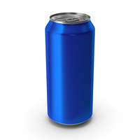 Blue Beverage Standard Can 440ML PNG & PSD Images