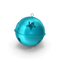 Jingle Bell Blue PNG & PSD Images