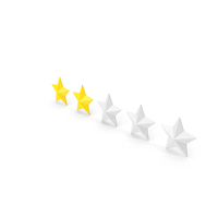 Two Stars Rating PNG & PSD Images