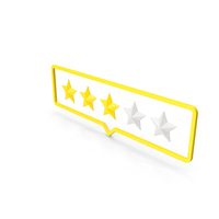 Three Stars Rating PNG & PSD Images