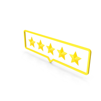 Five Stars Rating PNG & PSD Images