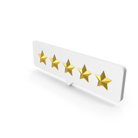 Five Stars Rating PNG & PSD Images