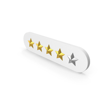 Four Stars Rating PNG & PSD Images