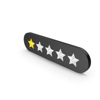 One Star Rating PNG & PSD Images
