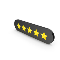 Five Stars Rating PNG & PSD Images