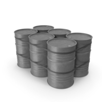 Grey Barrels PNG & PSD Images