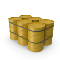Yellow Barrels PNG & PSD Images