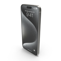 Apple IPhone 15 Pro Max White Titanium PNG & PSD Images