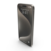 Apple IPhone 15 Pro Max Natural Titanium PNG & PSD Images