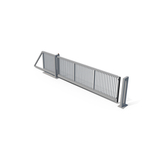Industrial Sliding Gates Grey PNG & PSD Images