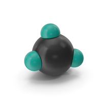 Methane Hemispherical Model PNG & PSD Images