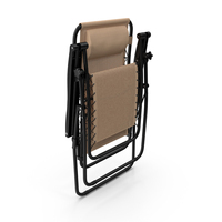 Beige Lounge Chair Folded PNG & PSD Images