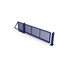 Commercial Sliding Gates Blue PNG & PSD Images