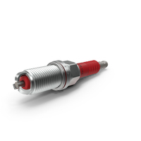 Electrode For Spark Plug 3 Stroke Red PNG & PSD Images
