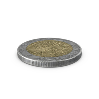 France 2 Euro Coin PNG & PSD Images