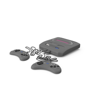 Game Console for TV Grey PNG & PSD Images