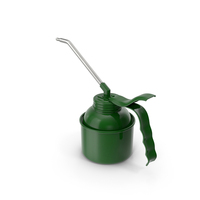 High Pressure Metal Oiler Green PNG & PSD Images