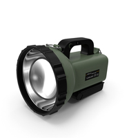 LED Portable Rechargeable Spotlight Flashlight PNG & PSD Images