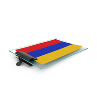 Armenia Flag Paper On Pad PNG & PSD Images