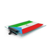 Equatorial Guinea Flag Paper On Pad PNG & PSD Images