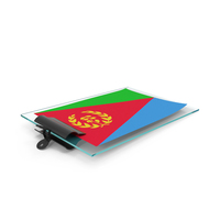 Eritrea Flag Paper On Pad PNG & PSD Images