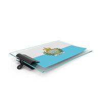 few San Marino Europe Flag Paper On Pad PNG & PSD Images