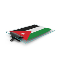 Jordan Flag Paper On Pad PNG & PSD Images
