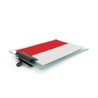 Monaco Flag Paper On Pad PNG & PSD Images